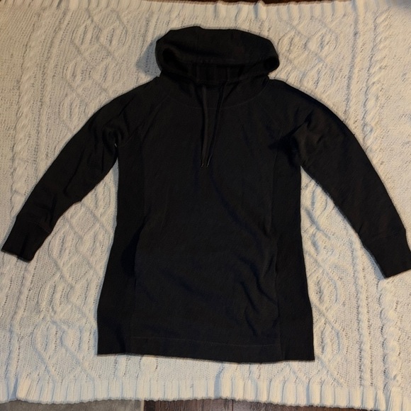 Earth Yoga Charcoal Hoodie Dress - Picture 1 of 2